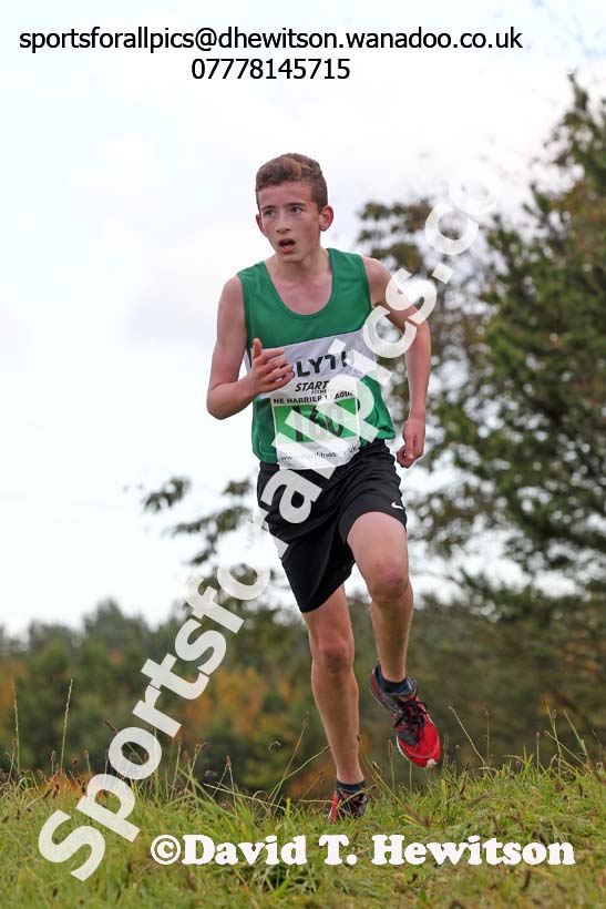 Boys under-15s, North East Harrier League, Cramlington. Photo: David T. Hewitson/Sports for All Pics